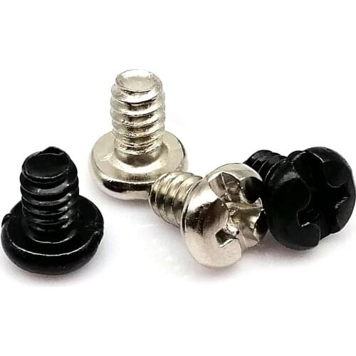 50pcs PC Case Phillips Pan Round Head 3.5inch Hard Drive PSU Sound Video Graphics Card Screw 6#-32*5mm DIY Computer E