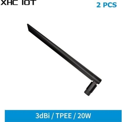 2pc/Lot Omnidirectional Whip Wifi Antenna Flexible 230MHz SMA Male High Gain 3.0dBi 230M XHCIOT TX230-JKD-20 Whip Omni Antenna