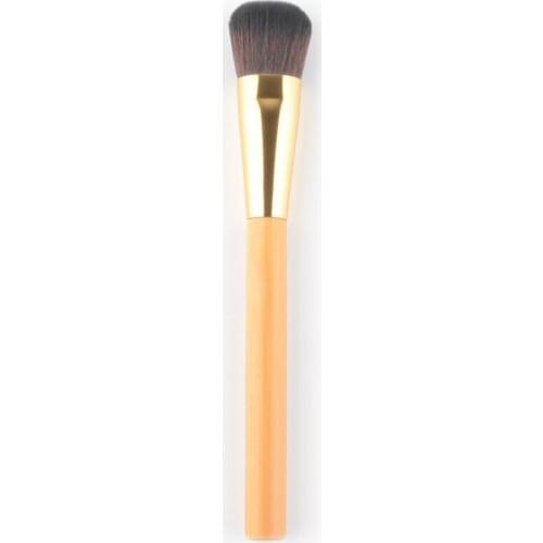 1 piece Blusher makeup brush multifunctional Shadow sculpting make up brush soft hair bamboo handle T8