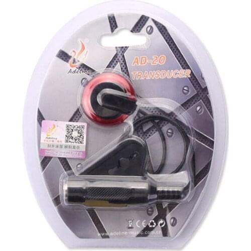 AD-20 Paste Pickup Acoustic Guitar Pickup Folk Guitar Multifunctional Pickup with EQ