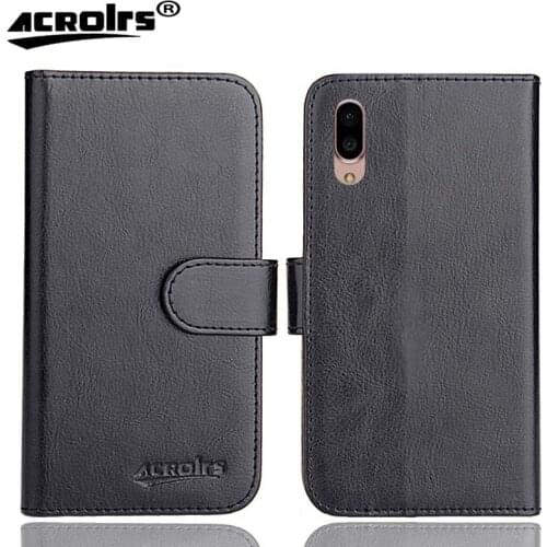 For Sharp Aquos sense3 Case 5.5" 6 Colors Flip Fashion Soft Leather Crazy Horse Exclusive Phone Cover Cases Wallet