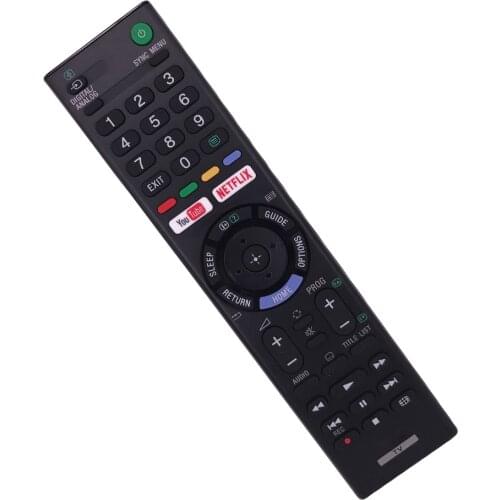 For Sony LCD LED HDTV TV Remote Control KDL-32WD752 KDL-40WD653 KDL-49WD756 XBR-55X800E XBR-75X857D XBR-85X855D