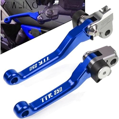 For YAMAHA TTR250 TTR 250 1993 1994 1995 1996 1997 Dirt Bike Motocross Motorbike CNC Aluminum handle Folding Brake Clutch Lever