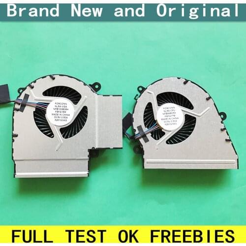 New laptop CPU cooling fan Cooler Notebook PC for ThundeRobot TR Dino X5 X6 X7 X8 NL5A-CPU NL5A-VGA Radiator 4PIN