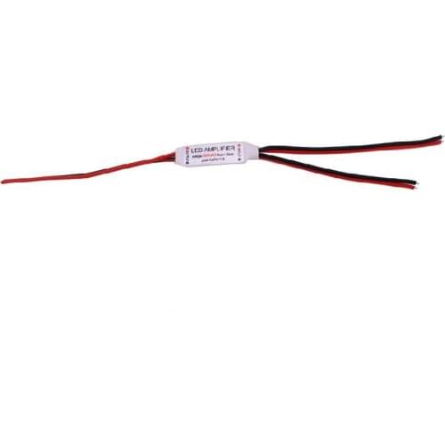 Mini LED Amplifier for DC 12V 24V smd 3528 5050 5630 Single Color LED Strip Light Tape Ribbon 12A DC5-24V CE ROSH Free Shipping