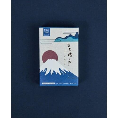 28 Sheets/Set The Sound of Cicada Forest Lomo Card DIY Mini Greeting Card Postcard Message Card Gift Stationery