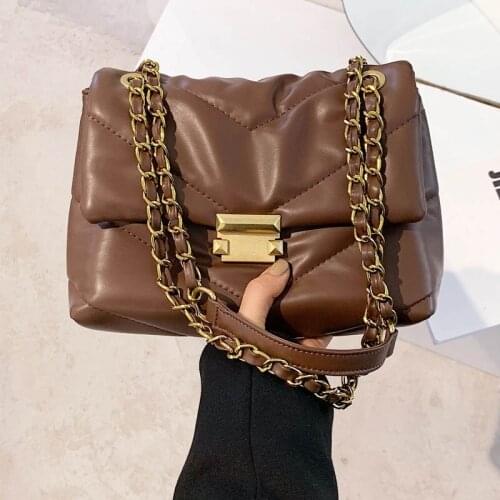 Womens Handbags Classic Flap Chain Shoulder Bag Large Capacity Hand Bags Women Luxury Crossbody Bag Soft leather Shoulder Purse