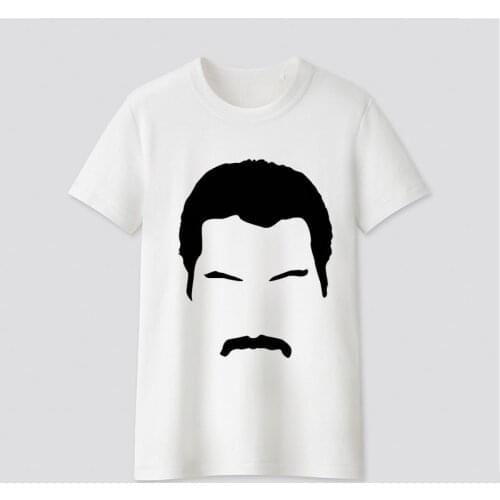 Women Graphic Rock Top Tees Fashion Queen Tshirt Female Freddie Mercury Queen Band T Shirt Women Harajuku Vintage T-shirt