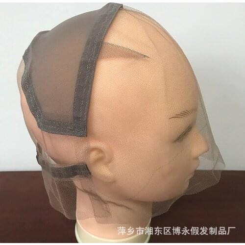 Aobocca 10PCS Full Lace Hat Leather Wig Net Full Hand Hook Net Bottom Wig Accessories Semi Hand Woven Inner Net