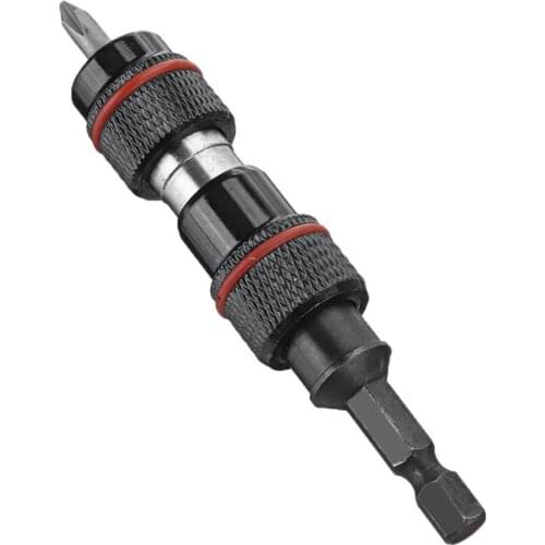 10Pcs Magnetic Screwdriver Drill Bit Angle Pivoting Bit Hand Tools With Screwdriver Tip Holder Drive Guide Extension Adapter