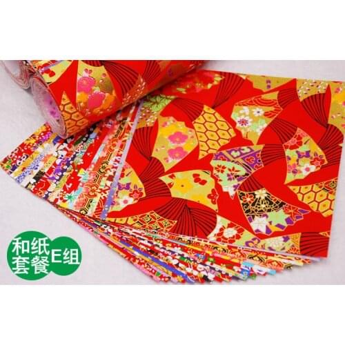 100pcs Mixed Pattern 14cm Japanese Origami Paper Color Paper DIY Handmade Paper Folded Craft Paper Scrapbook