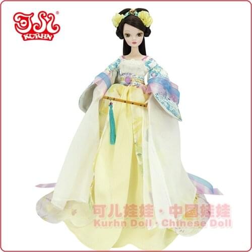 Girl bitrhday gift Chinese traditional doll plastic doll -- Autumn Fairy#9110