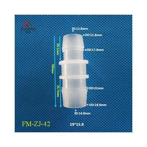 FUMAO Plastic Straight Reducing Connectors For Garden Watering Hose Micro Irrigation System Joint