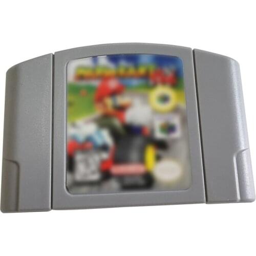 N64 Game Card Cartridge Console US Version -grey