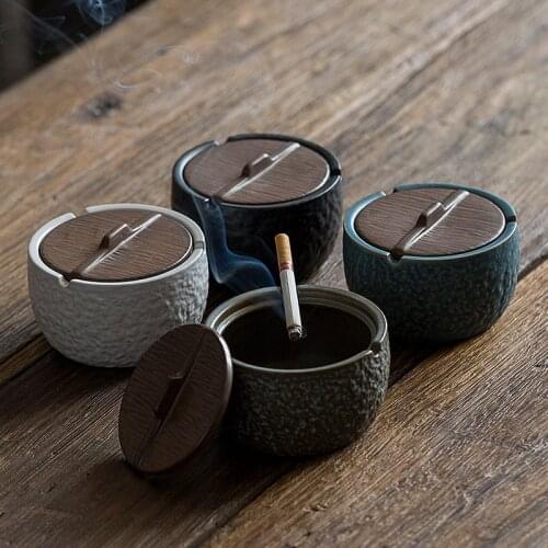 Ceramic portable ashtray ash tray smoking tray funny ashtray gifts for boyfriend cigar ashtray ashtray home P015