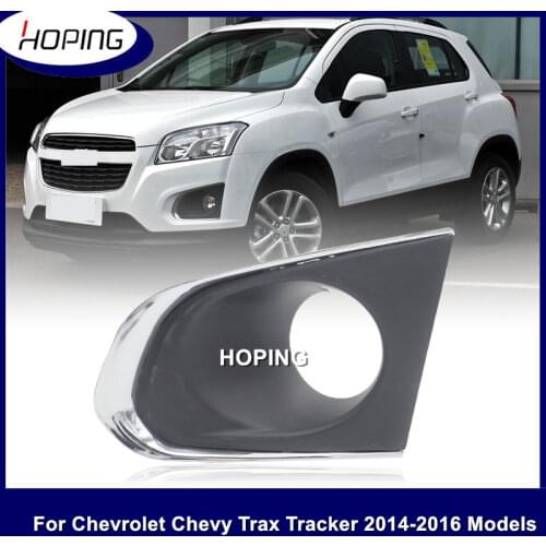 Hoping Front Bumper Fog Light Cover For Chevrolet Chevy Trax Tracker 2014 2015 2016 Replacement Fog Lamp Cover Shell