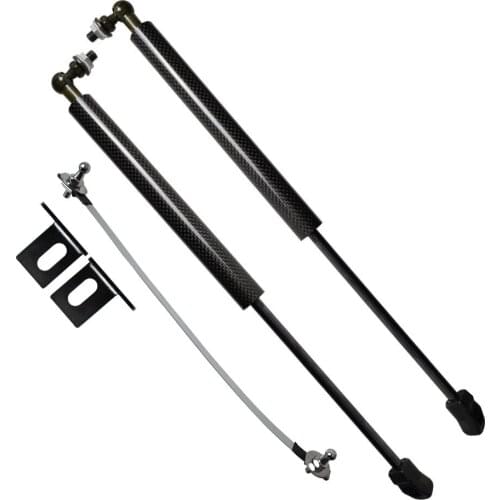 For Mazda3 Axela BP 2019-2020 Front Hood Bonnet Modify Gas Struts Shock Carbon Fiber Spring Damper Lift Supports Absorber