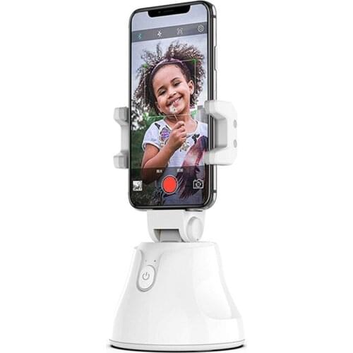 Handheld Gimbal Smartphone Photo Stand 360 ° Infinite Horizontal Rotation AI Recognition Object Tracking Smart Following Holder