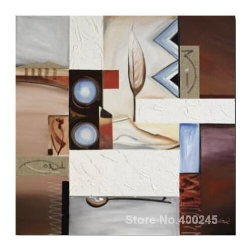 Hand painted Oil Painting Natural Space III Room decoration High quality