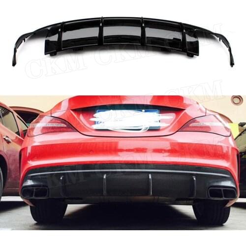 Carbon Fiber Rear Bumper Lip Diffuser For Mercedes Benz CLA Class W117 CLA180 CLA200 CLA250 CLA260 CLA45 2016 2017 2018