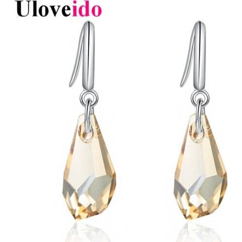 Uloveido Earrings With Stones