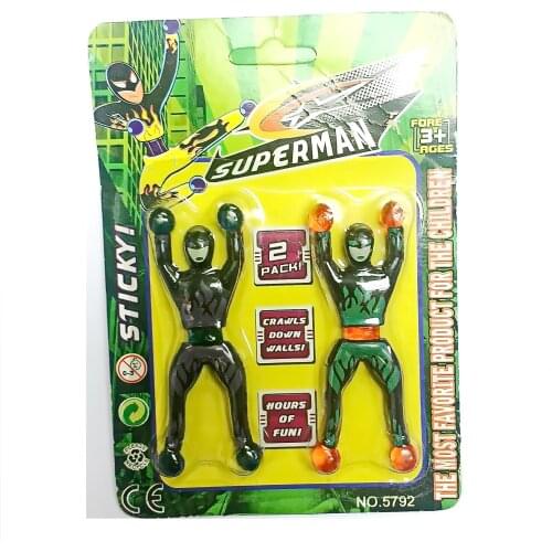 1card Sticky man card birthday party Favor Favour prize pinata Bag Filler Loot Gag halloween car decoration Gift Vending toy