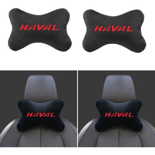 1pcs Car Headrest Cover Auto Seat Cover Head Neck Rest Pillow for Haval Great Wall Cuv H3 H5 H2 H1 H6 H8 H9 Wingle Car Styling