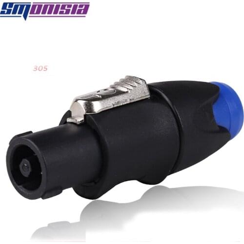 Smonisia 10pcs 4Pins Stage Speaker Professional Connector XLR Aviation Audio Speaker Wire Plug