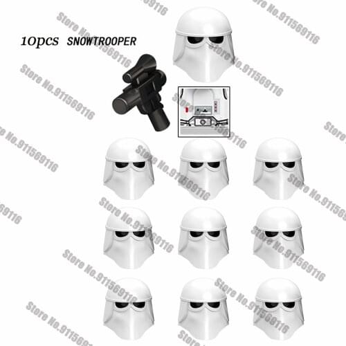 10PCS First Order Snowtroopers Building Blocks Bricks Star Action Figure Wars Toys Kids