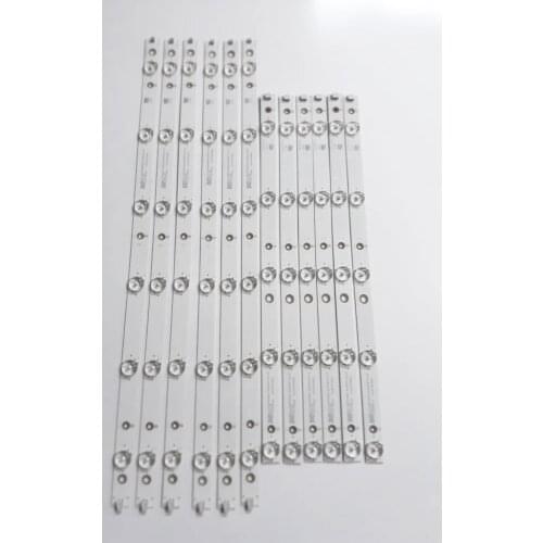 12PCS/set LED Strip For AOC TV LE48D1452 Le48d1452/20 Phil ips 48PFG5100 48PFG5000