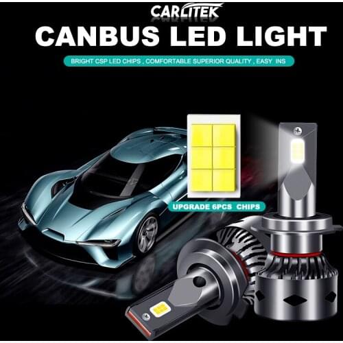 9005 9006 H8 H11 H4 H7 2Pcs Led Canbus HB3 HB4 Car Headlights Mini 60W 20000LM Dual Singal Beam Bulbs Automobiles Auto Lamp