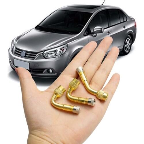 45/90/135 Degree Brass Air Tyre Valve Extension Car Truck Bike Motorcycle Motorbike Wheel Tires Parts Drop Shipping