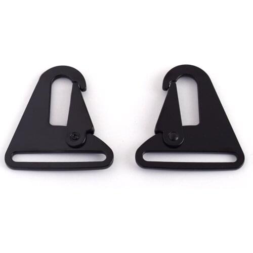 45mm Black Swivel Clasp Claw,Swivel Hook Dog Collar,Key Ring Lobster Strap Clip Purse Bag Handbag,Making Webbing Leather Craft