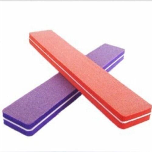 Diamond Cheap Nail File Buffer Styling Nail Tools Sponge Rubbing Polished Surface Nail Beauty Tool