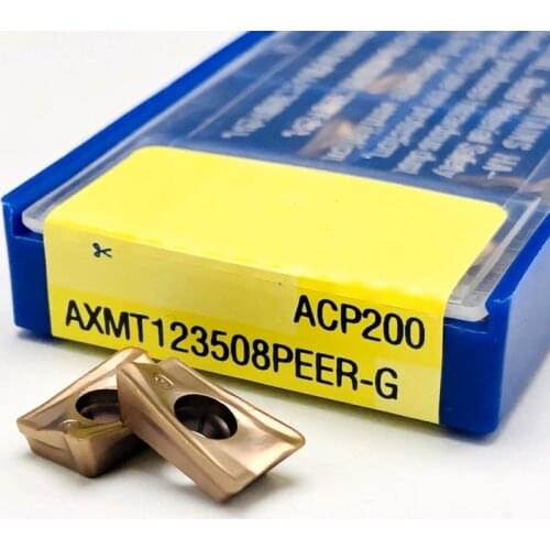 AXMT123508PEER-G ACP200 internal turning tool metal turning tool CNC lathe tools lathe tool cutting tool 10pcs AXMT 123508
