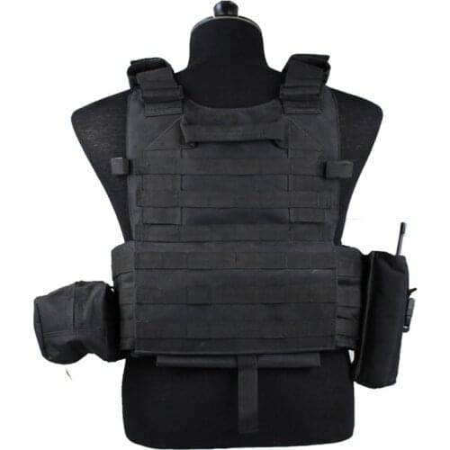 Battle Wolf 6094 Tactical Vest Lightweight Multi Functional Outdoor Real Person CS