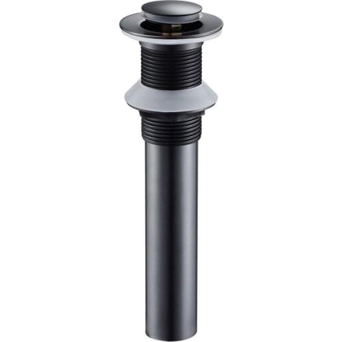 Oil Rubbed Bronze Bathroom Lavatory Vessel Basin Sink Pop Up Drain Without Overflow KD188