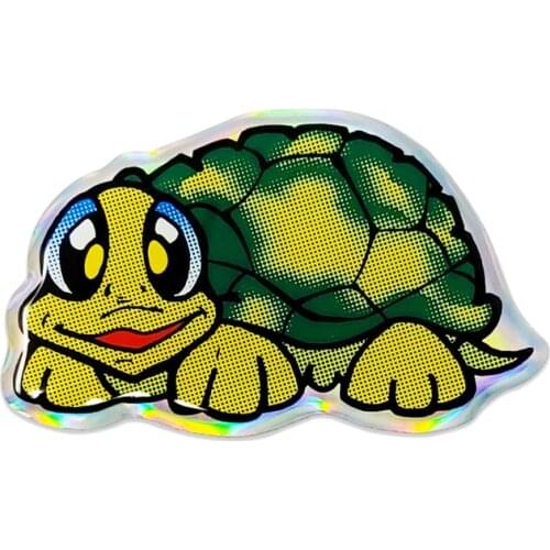 Turtle Valentino Rossi sticker 3D resin