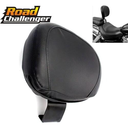 Motorcycle Black Rear Backrest Seat Sissy Driver Backrest Pad For Suzuki Intruder C50 Boulevard Volusia VL400 800 2004-2013