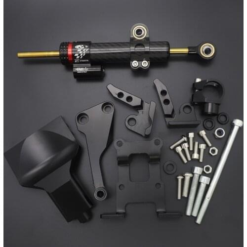 For Yamaha MT-07 MT07 MT 07 Motorbike Steering Damper Kit Mounting Bracket Holder shock absorber direction damping bracket