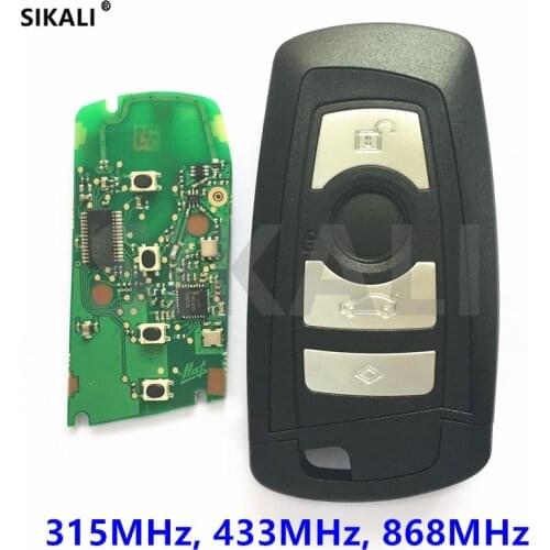 Car Smart Remote Key 315Mhz 433Mhz 868Mhz for BMW CAS4 System for 1 3 5 7 Series 523 528 535 550 318 320 325 328 330
