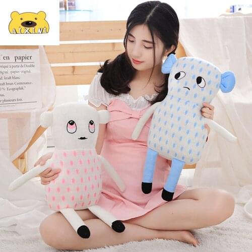 Kawaii Wool Knitted Doll Toy Soft Toy Cartoon Stuffed Sweet Pillow Gift Cute Pillow Decor Home Plushie Funny Pillow Boy Room Toy