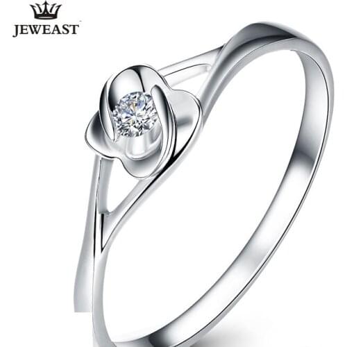 18K Gold Pure Gold Ring Real18K Solid Gold Rings Good Beautiful Upscale Trendy Classic Party Fine Jewelry Hot Sell New 2020