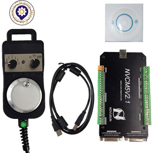 CNC kit NVCM controller MACH3 USB interface board for stepper motor brand new 3-axis 4-axis 5-axis 6-axis electronic handwheel