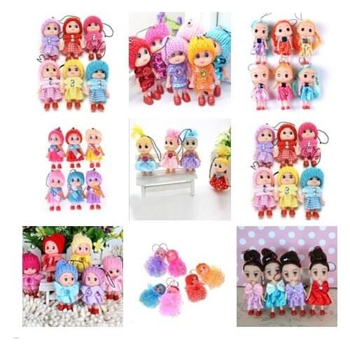 8 CM For Girls boys Dolls & Stuffed Toys 1pcs 2018 NEW Kids Toys Soft Interactive Baby Furniture Ornaments Figurines Miniatures
