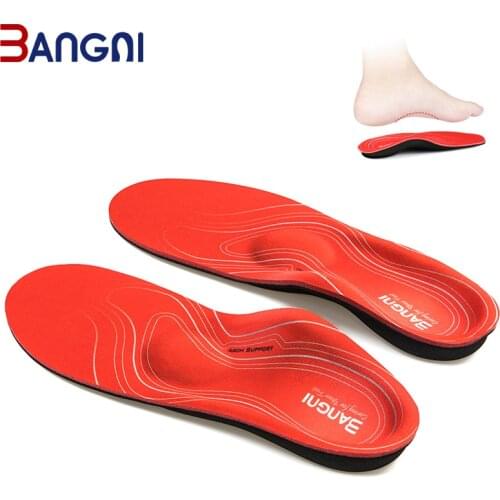 BNAGNI Orthopedic Insoles Relief Plantar Fasciitis Heel Pain Arch Support Mild Flat Feet Insert Shoes Pad for Men Women Sole