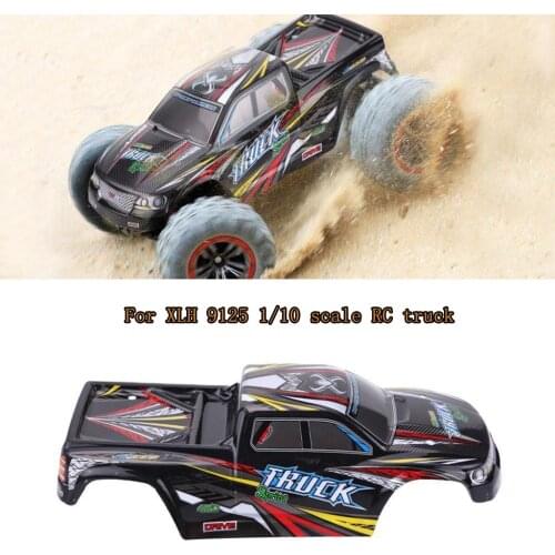 XLH 9125 1/10 Car Products Off Road Nitro RC 1/10 Truck Body Shell Cover Vehicle Toys Baby Toys For Children For Boys Gift