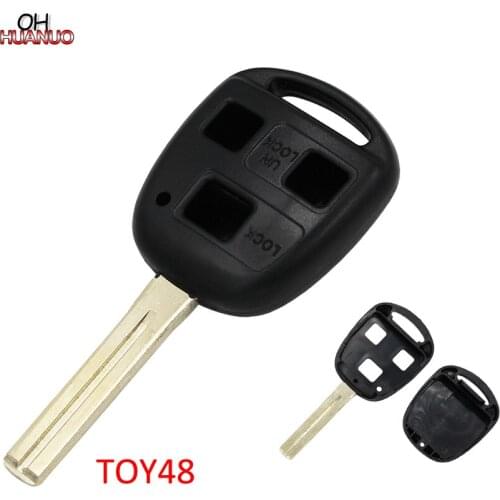 SALE ! 3 Buttons Remote Key Shell Case Car Key Blank Fob For RX350 ES300 ES330 GS400 GS430 GS470 LS400 LS430