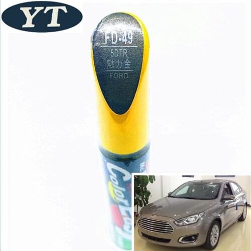Car scratch repair pen, auto paint pen GOLD color for Ford ecosport,kuga, focus,s-max,fiesta ,car painting pen