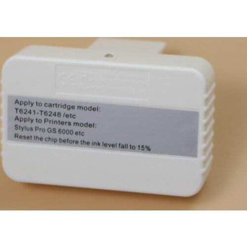 Reset all colors chip resetter for Epson GS6000 chip resetter T6241-T6248